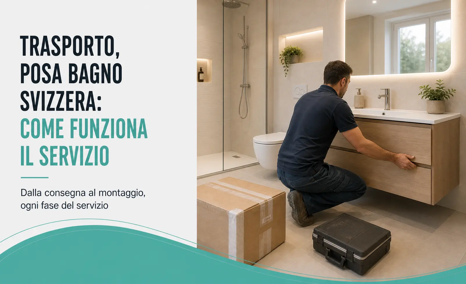Montaggio bagno in svizzera